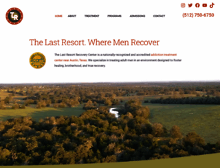 lastresortrecovery.com screenshot