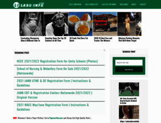 lasuinfo.com screenshot