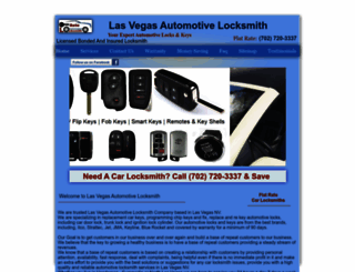 lasvegasautomotivelocksmith.com screenshot