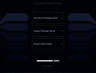 lasvegasdirectory.com screenshot