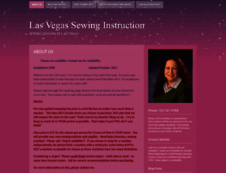 lasvegassewinginstruction.com screenshot