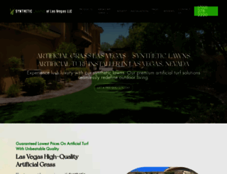 lasvegassyntheticlawns.com screenshot