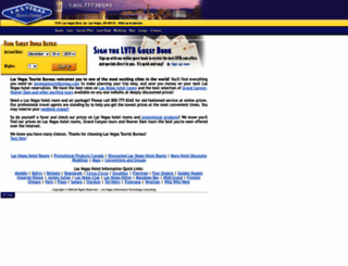 lasvegastouristbureau.com screenshot