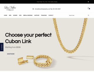 lasvillasjewelry.com screenshot