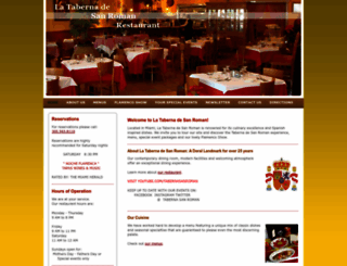 latabernadesanroman.com screenshot