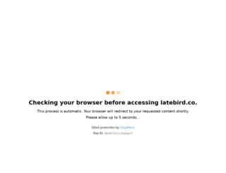 latebird.co screenshot