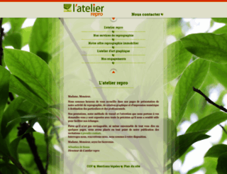 latelier-repro.com screenshot