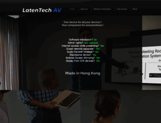 latentech.com screenshot
