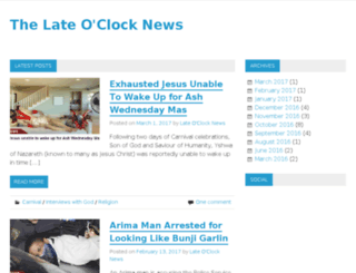 lateoclocknews.com screenshot