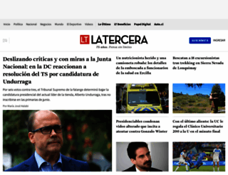 latercera.cl screenshot