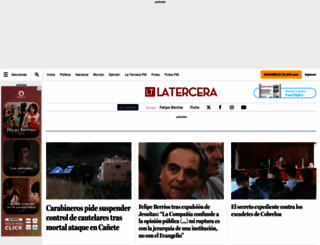 latercera.com screenshot