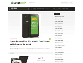 latest-mobilephones.com screenshot