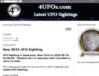 latest-sightings.4ufos.com screenshot