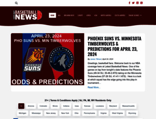 latestbasketballnews.com screenshot