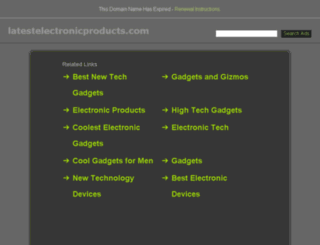 latestelectronicproducts.com screenshot
