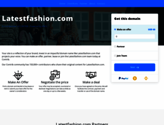 latestfashion.com screenshot