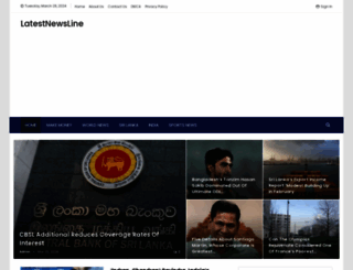 latestnewslines.com screenshot