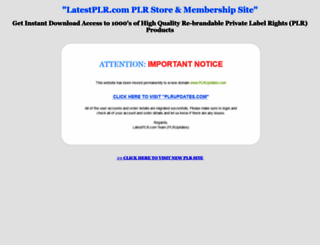 latestplr.com screenshot