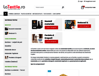 latextile.ro screenshot