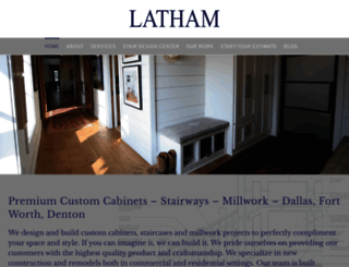 lathamstairsandcabinets.com screenshot