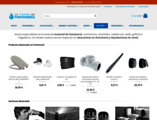 latiendadefontaneria.com screenshot