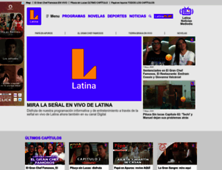 latina.pe screenshot