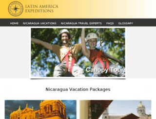 latinamericaexpeditions.com screenshot