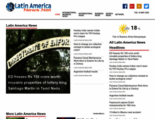 latinamericanews.net screenshot