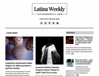 latinaweekly.com screenshot
