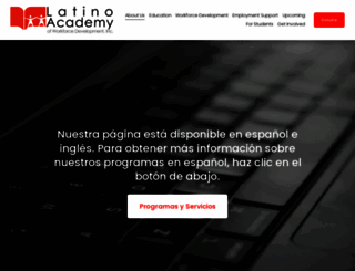 latinoacademywi.org screenshot