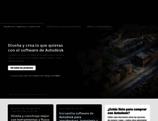 latinoamerica.autodesk.com screenshot