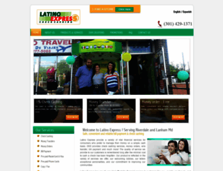 latinoexpressmd.com screenshot