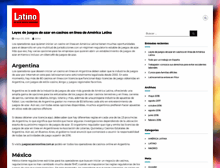 latinomadrid.com screenshot