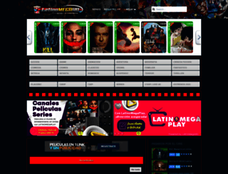latinomegahd.net screenshot