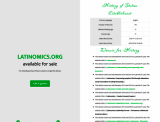 latinomics.org screenshot
