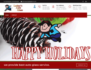 latinosautoglass.com screenshot