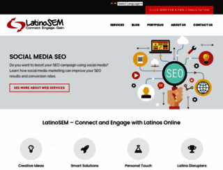 latinosem.com screenshot