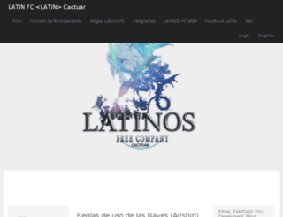 latinosfc.guildwork.com screenshot