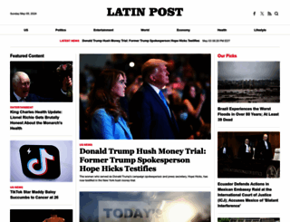 latinpost.com screenshot