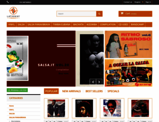 latinwaymusic.it screenshot