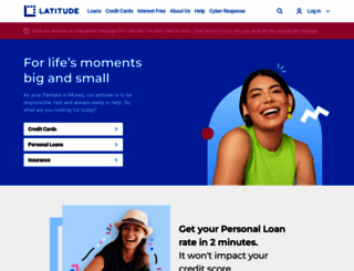 latitudefinancial.com.au screenshot