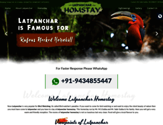 latpancharhomestay.com screenshot
