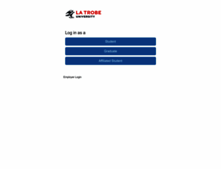latrobe.careerhub.com.au screenshot