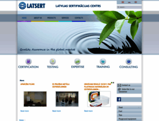 latsert.lv screenshot