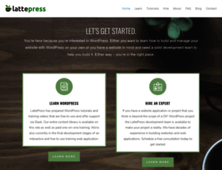 lattepress.com screenshot
