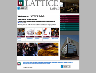 latticelabels.co.uk screenshot