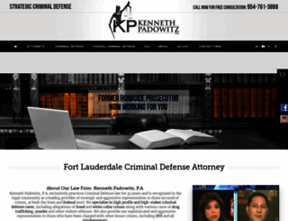 lauderdalecriminaldefense.com screenshot