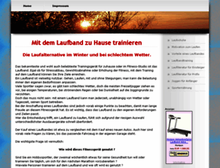 laufband-finden.de screenshot