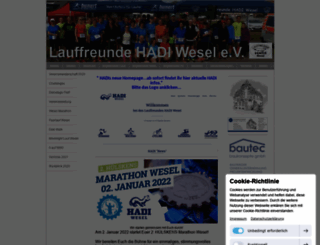lauffreunde-hadi.de screenshot