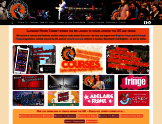 laughinghorsecomedy.co.uk screenshot
